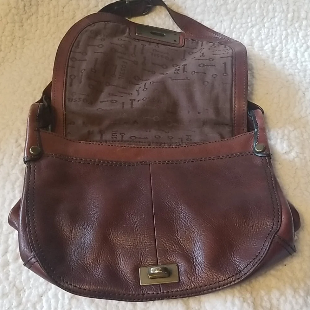 CLOSEOUT SALE FOSSIL (VRI) Vintage Reissue Messenger Satchel - Picture 4 of 15